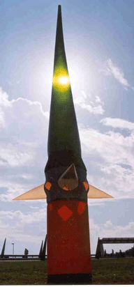 Inflatable cones 8 meters