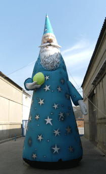 Inflatable magician — 7 m