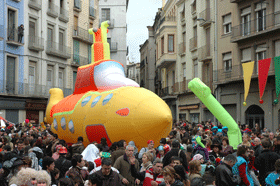 Inflatable submarine ~12 m