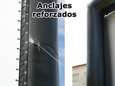 Giant inflatable screens