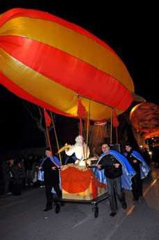 Inflatable blimp 7 m